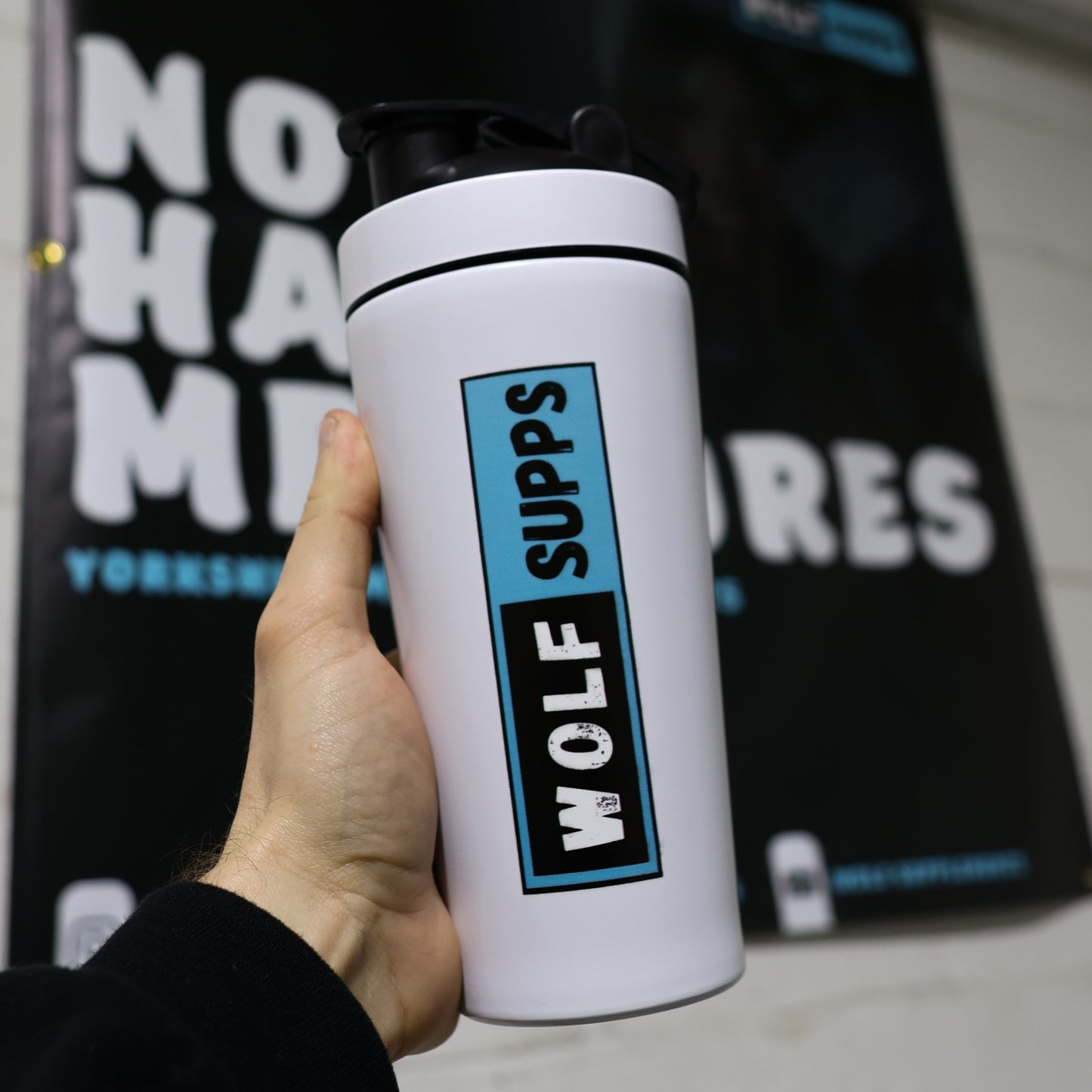 Wolf Supps - Premium Steel Shaker