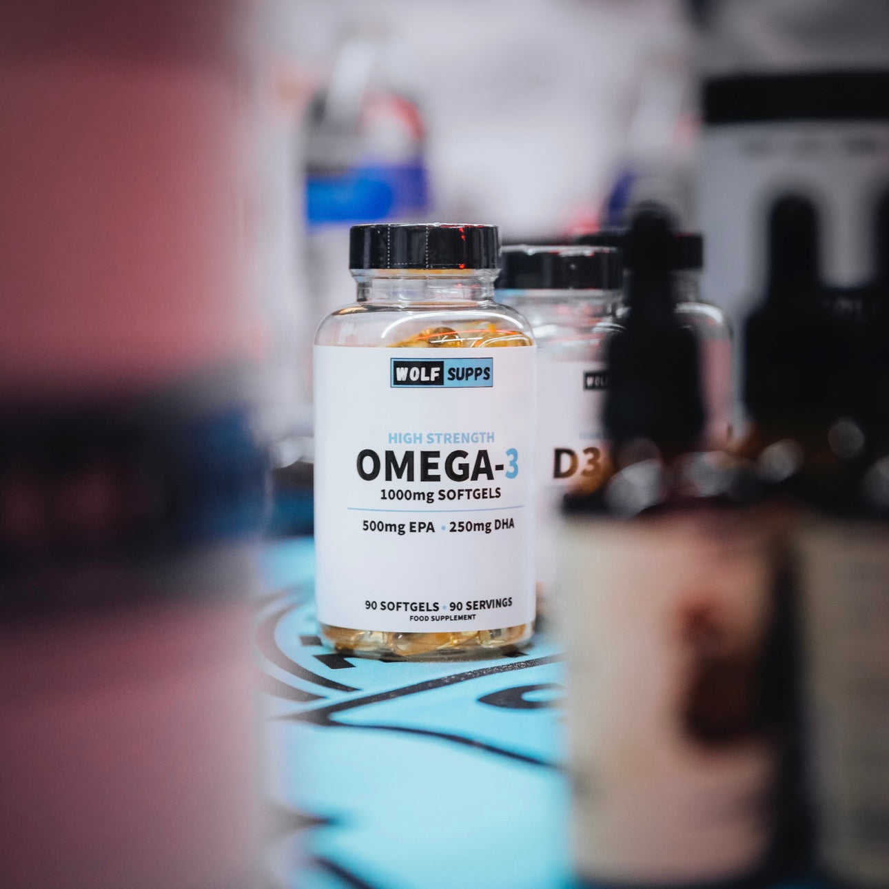 Wolf Supps - High Strength Omega 3 90 Softgels