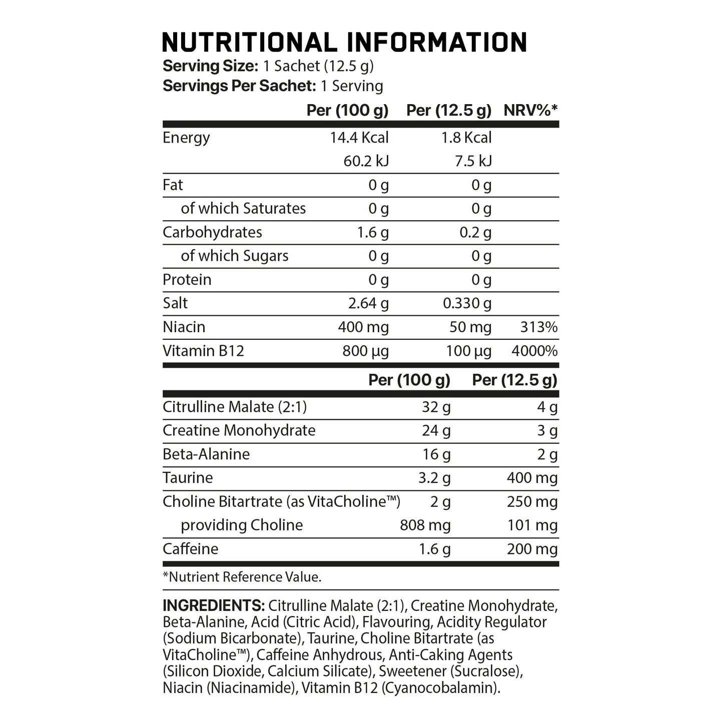 Applied Nutrition - ABE Ultimate Pre-Workout Samples