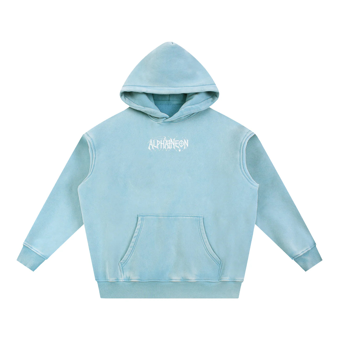 Alpha Neon - Ascend Oversized Hoodie Glacier