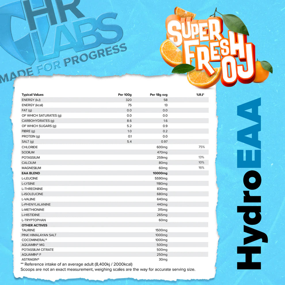 HR LABS - Hydro EAA 30 Servings