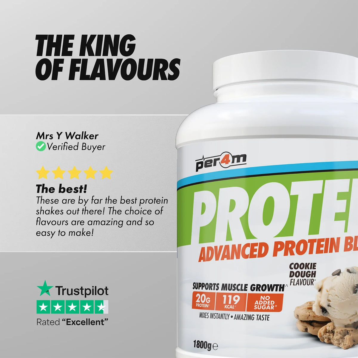 Per4m - Advanced Protein Blend Multi-Source Protein 1.8kg