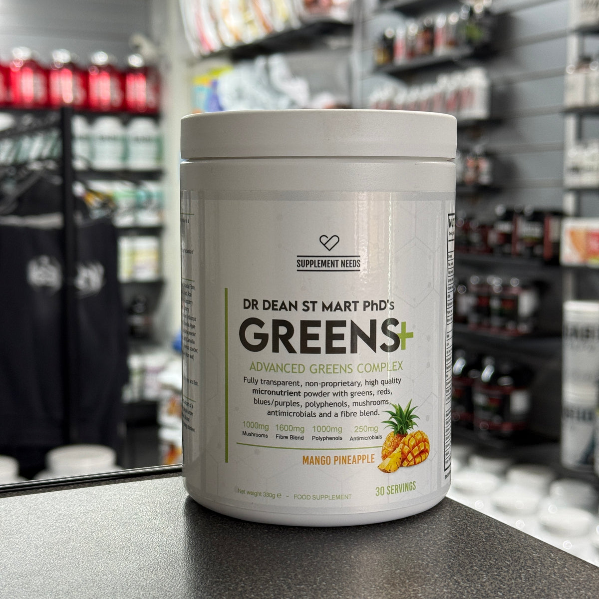 Supplement Needs Greens+ Daily Greens Powder - 330g
