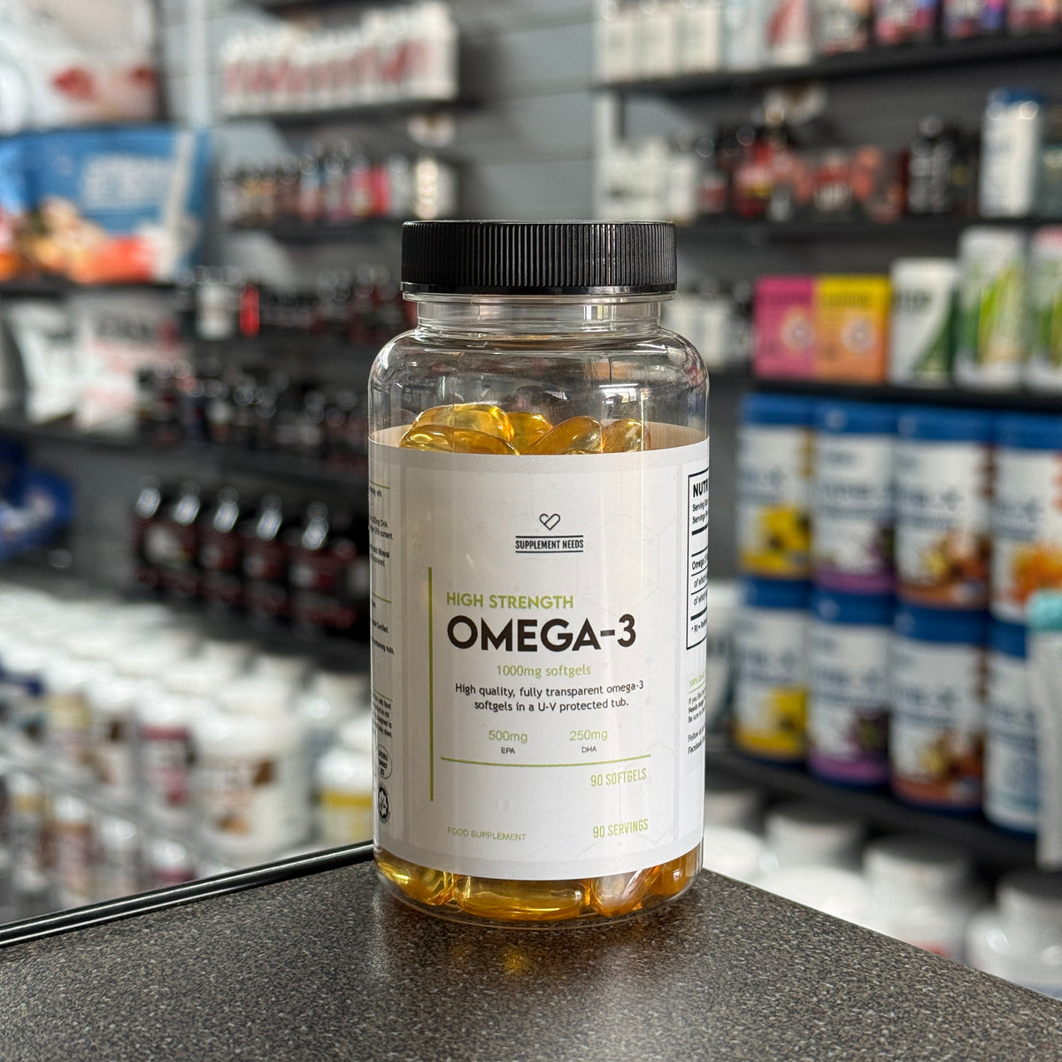 Supplement Needs Omega 3 High Strength - 90 Softgels
