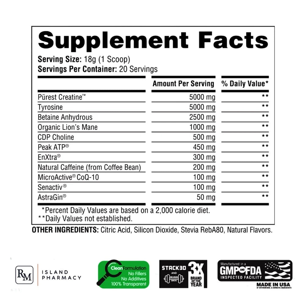 Apollon Nutrition Cyclone Pre-Workout - 20 Servings