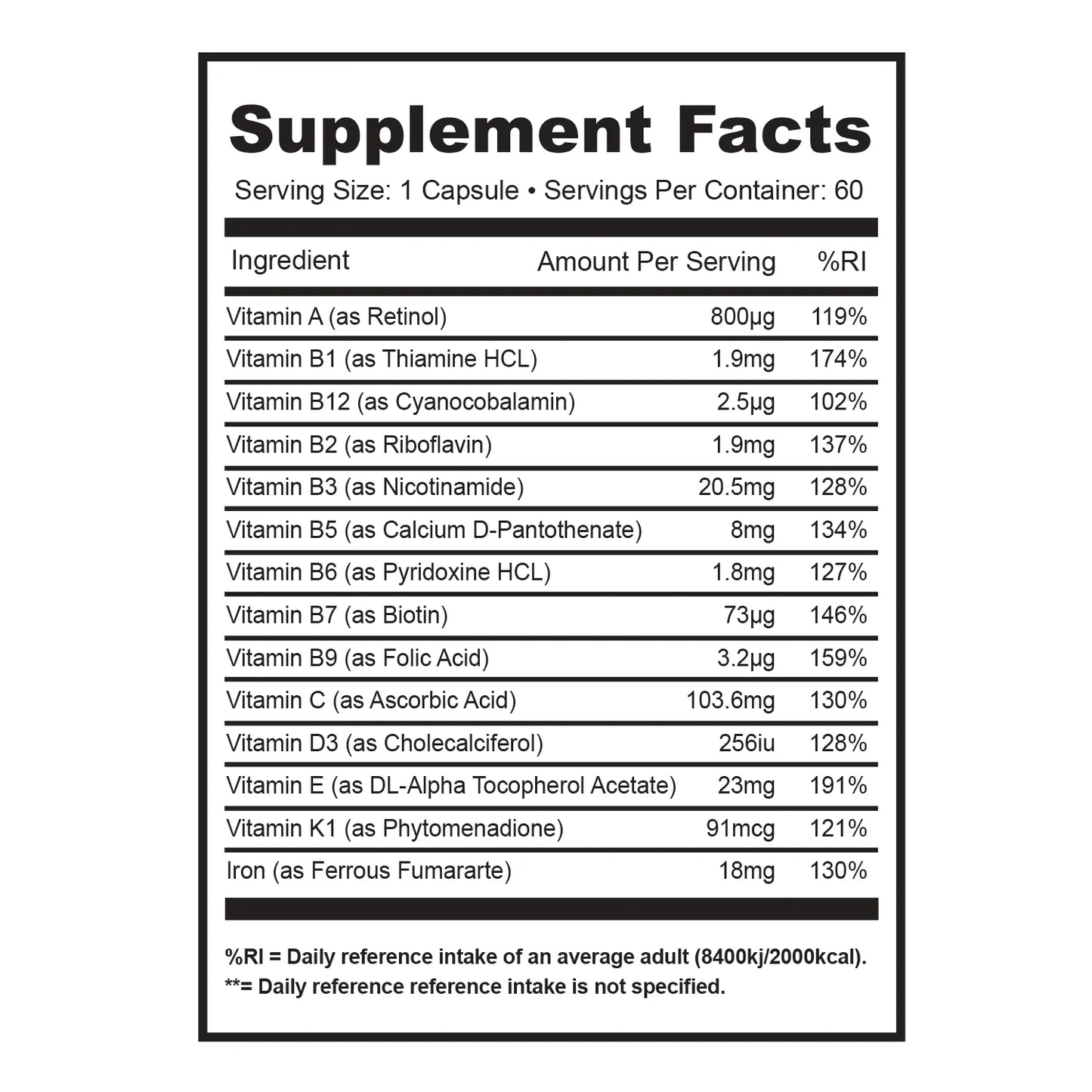 1 Source Supps - Immune 1