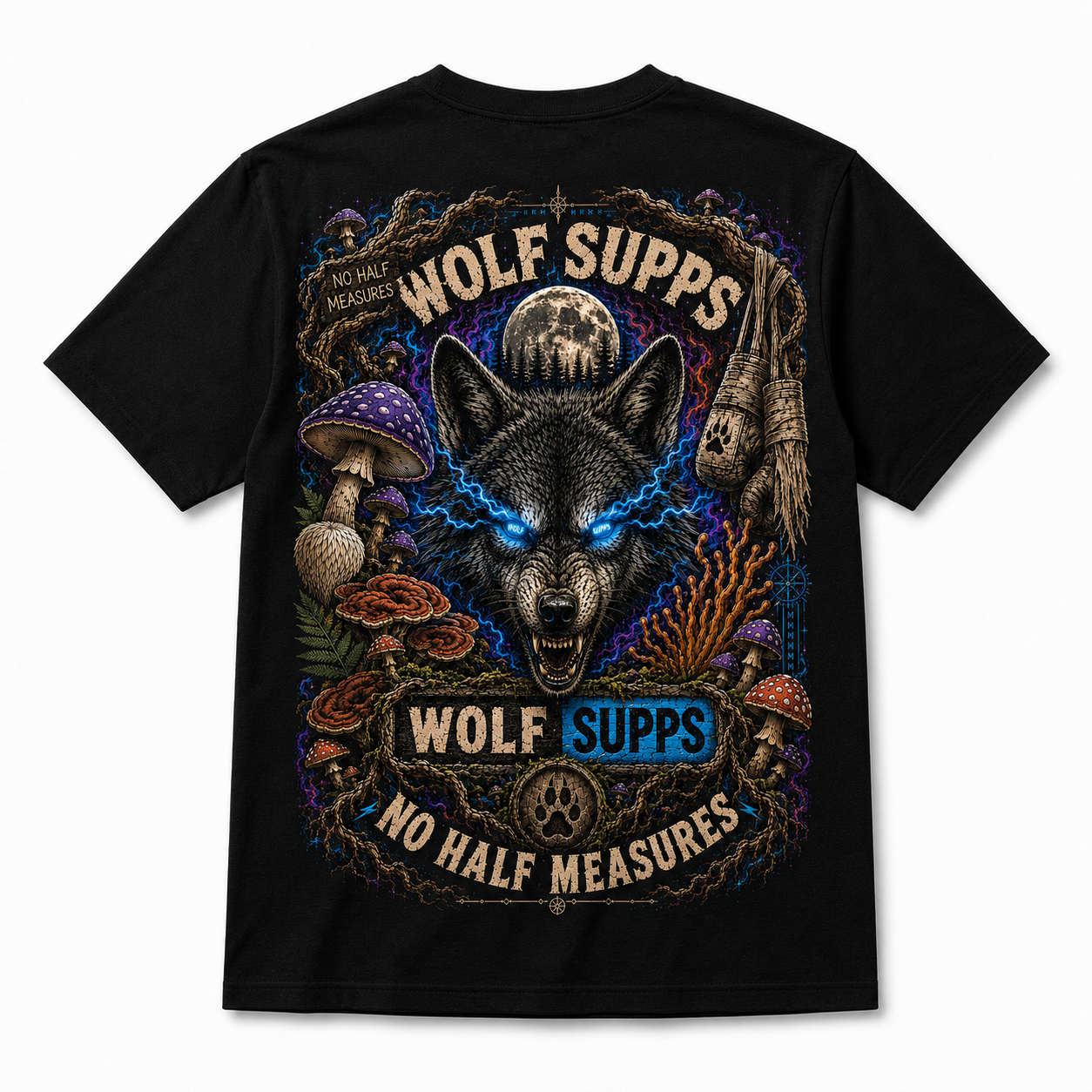 Wolf Supps - Moonshroom Tee