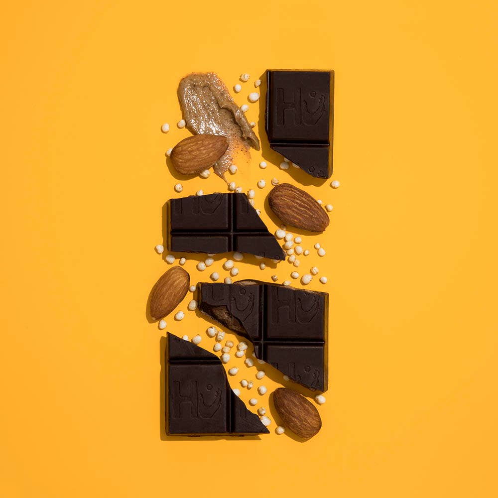 Hu - Almond Butter + Crispy Quinoa Dark Chocolate Single Bar