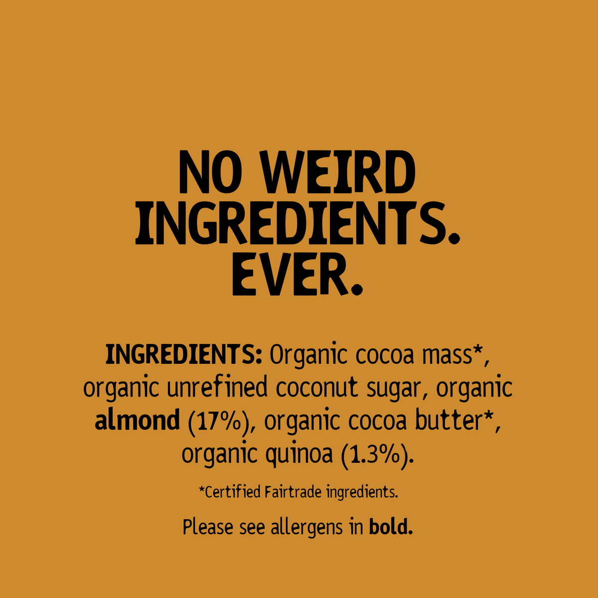 Hu - Almond Butter + Crispy Quinoa Dark Chocolate Single Bar