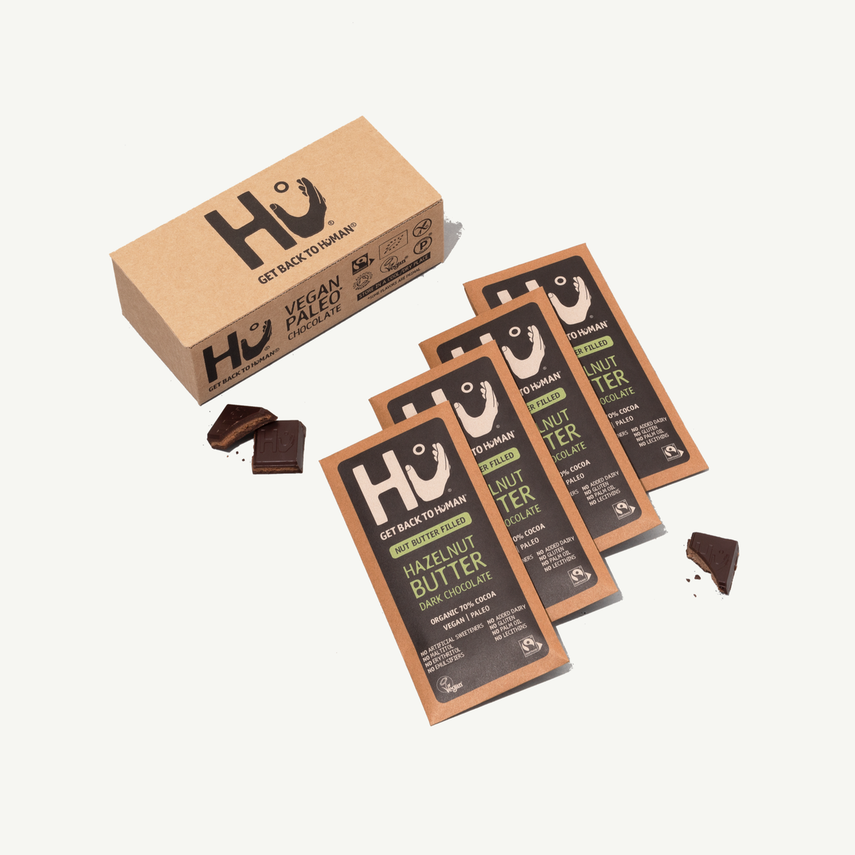 Hu - Hazelnut Butter Dark Chocolate Bar Single Bar