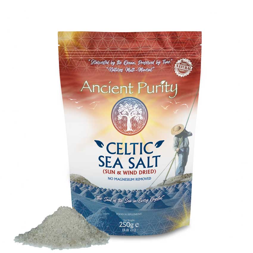 Ancient Purity - Celtic Sea Salt Coarse Whole Real Salt | France | 500g