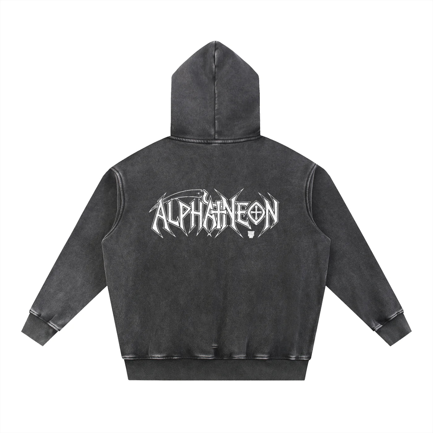 Alpha Neon - Ascend Oversized Hoodie Black