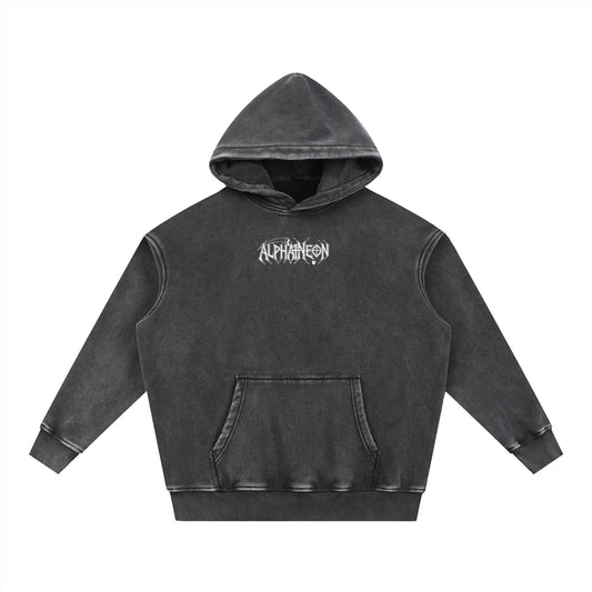 Alpha Neon - Ascend Oversized Hoodie Black