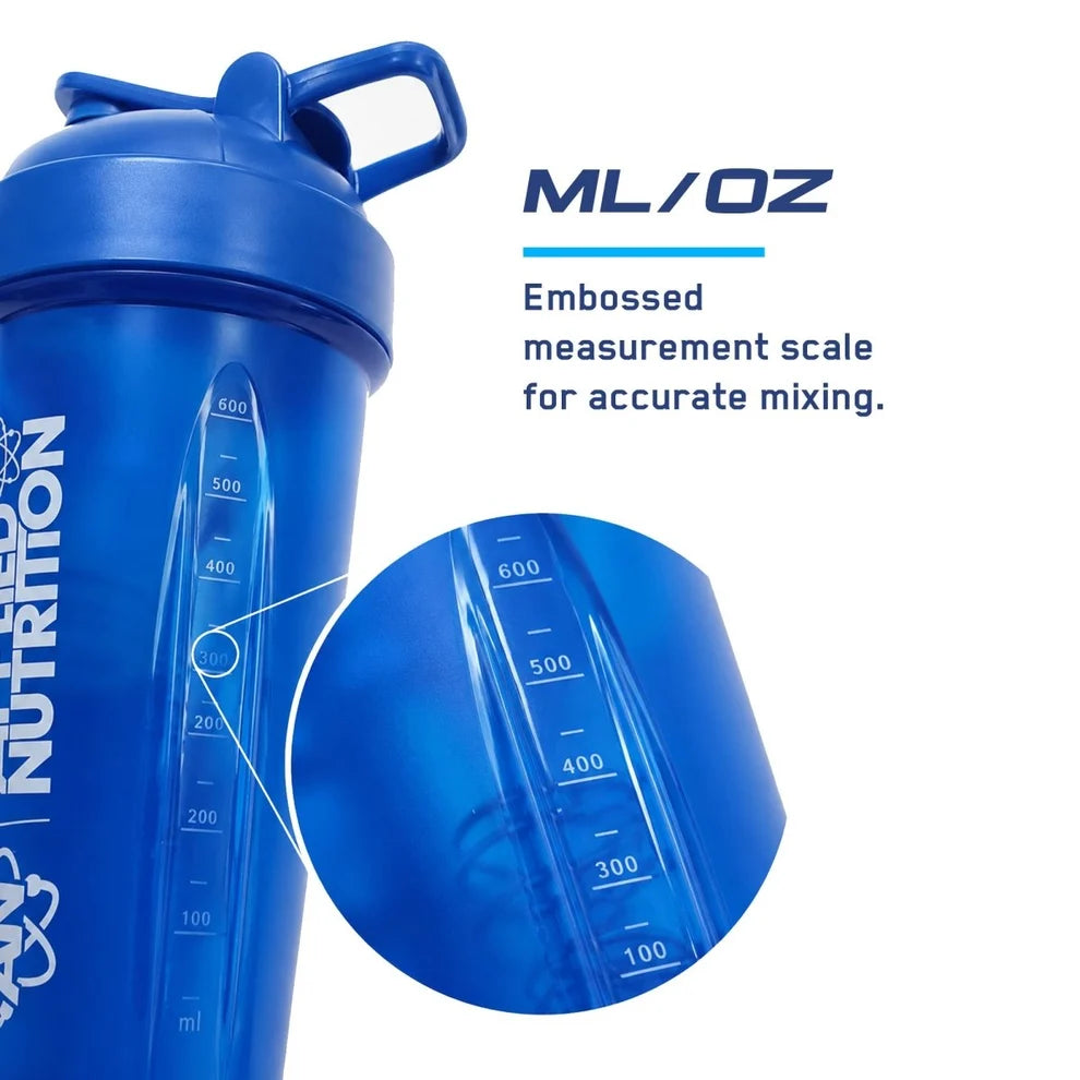 Applied Nutrition 800ml Shaker Bottle – Blue