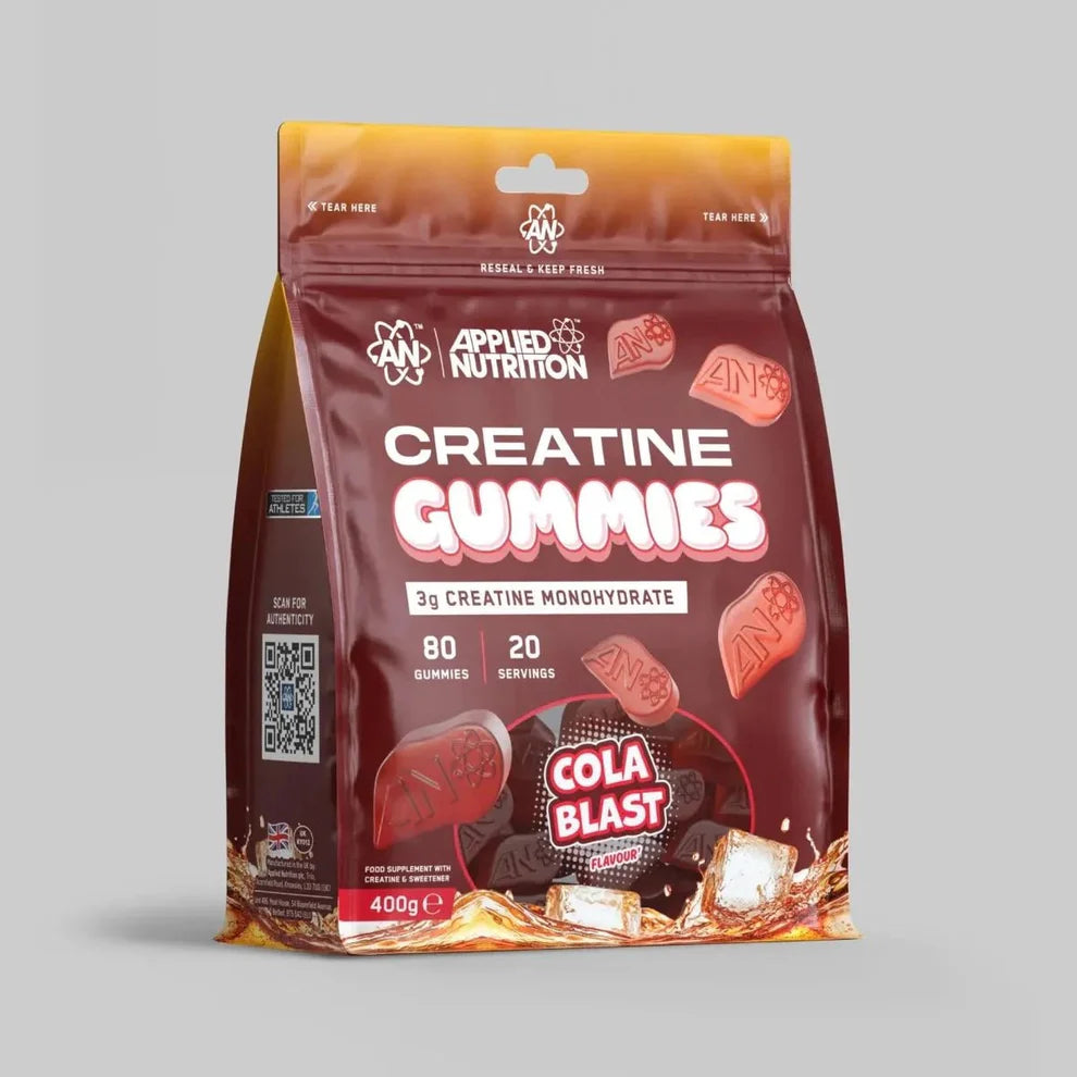 Applied Nutrition - Creatine Monohydrate Gummies – 3g Creatine, 80 Gummies