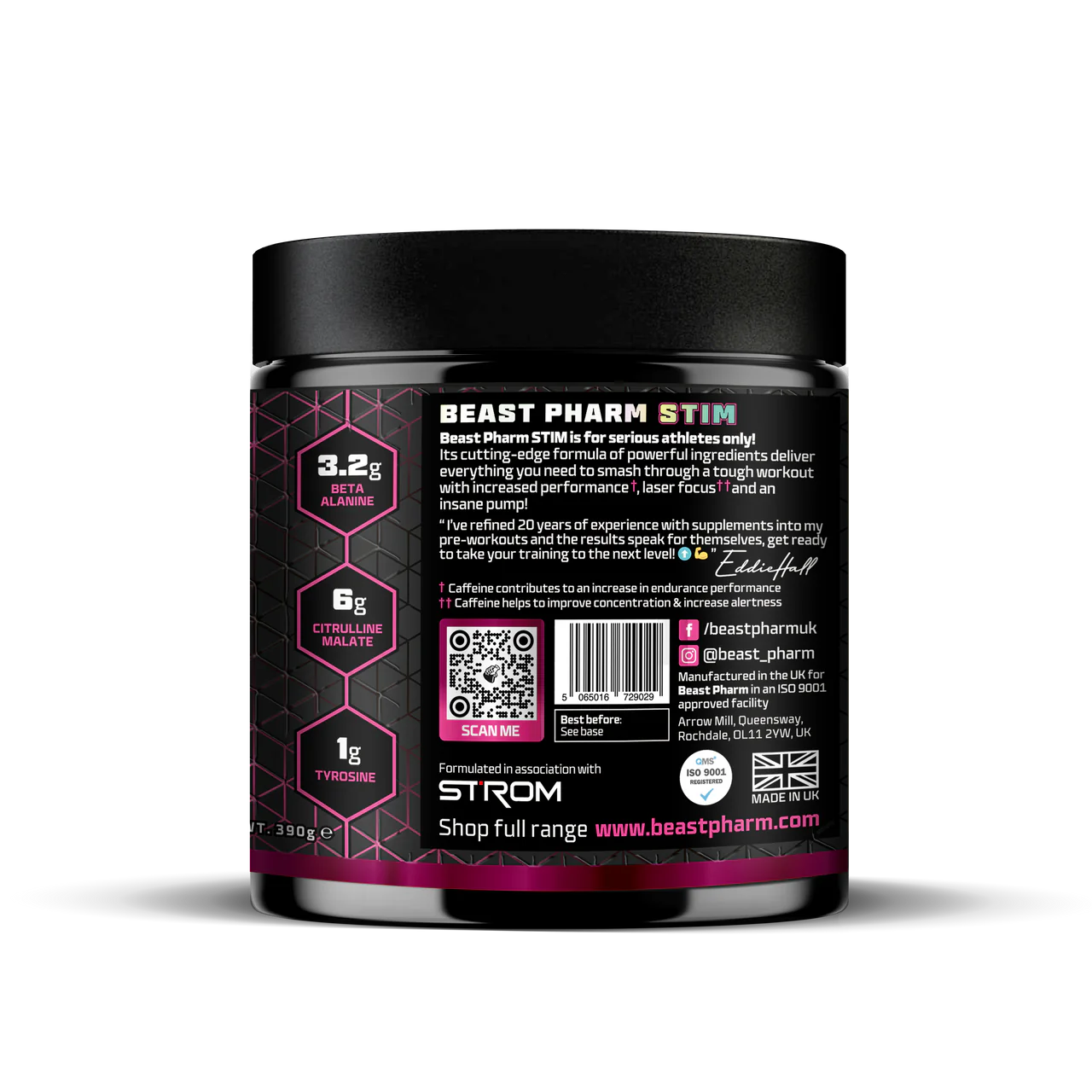 Beast Phram - STIM Pre Workout 30 Servings