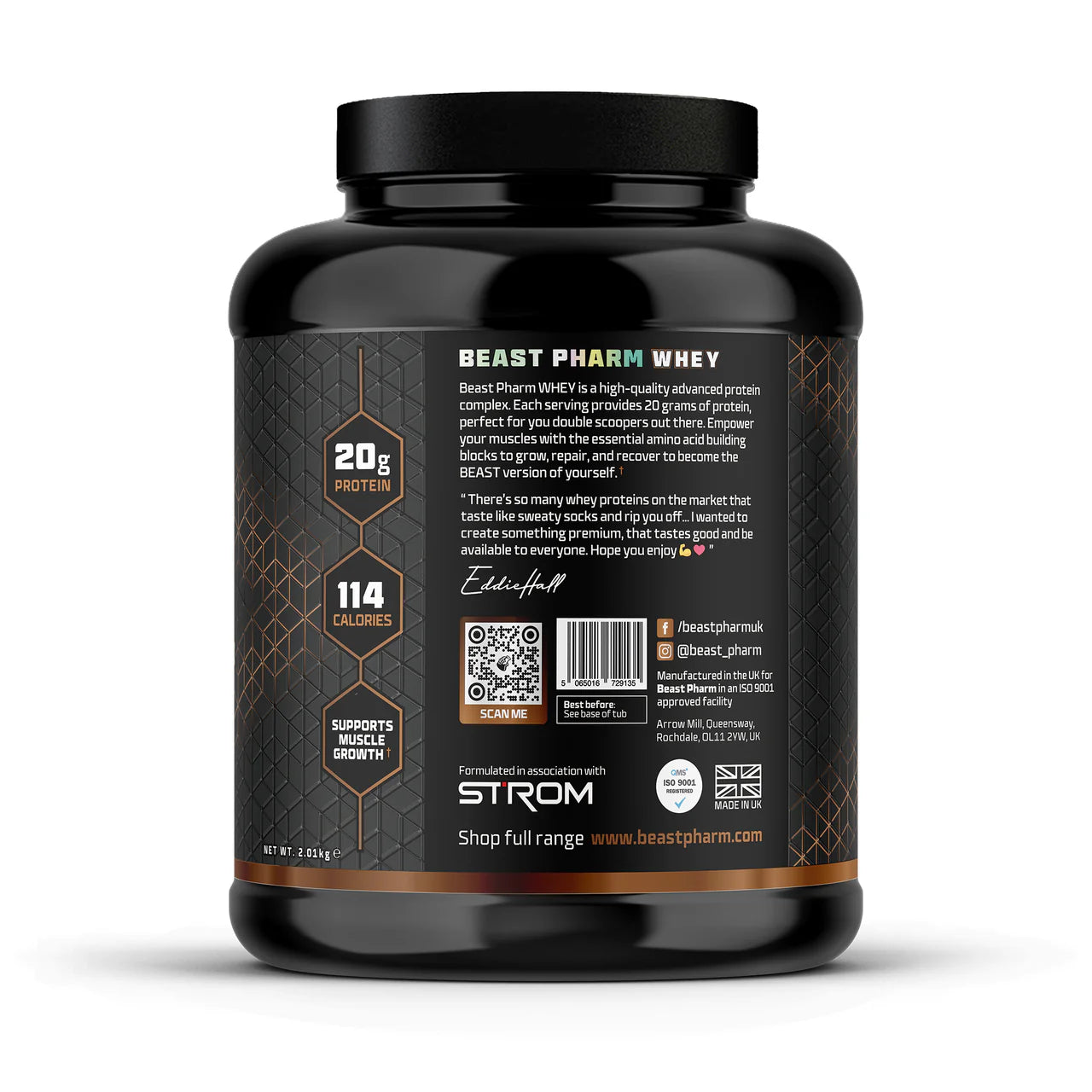 Beast Pharm - Whey Protein 2010g 67 Servings
