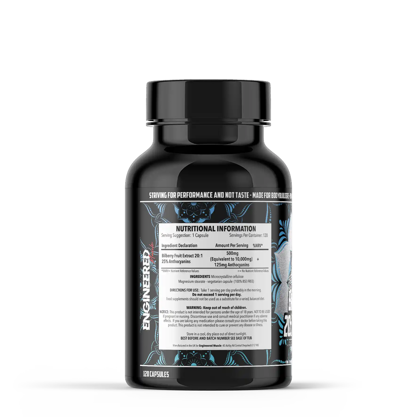 Engineered Muscle - Bilberry Extract
