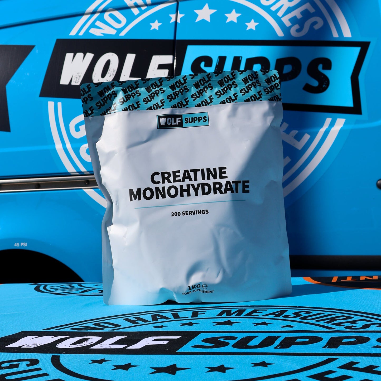 Wolf Supps - Creatine Monohydrate 1kg Bag