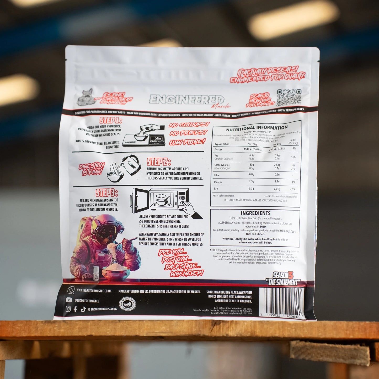 Engineered Muscle - HYDRORICE