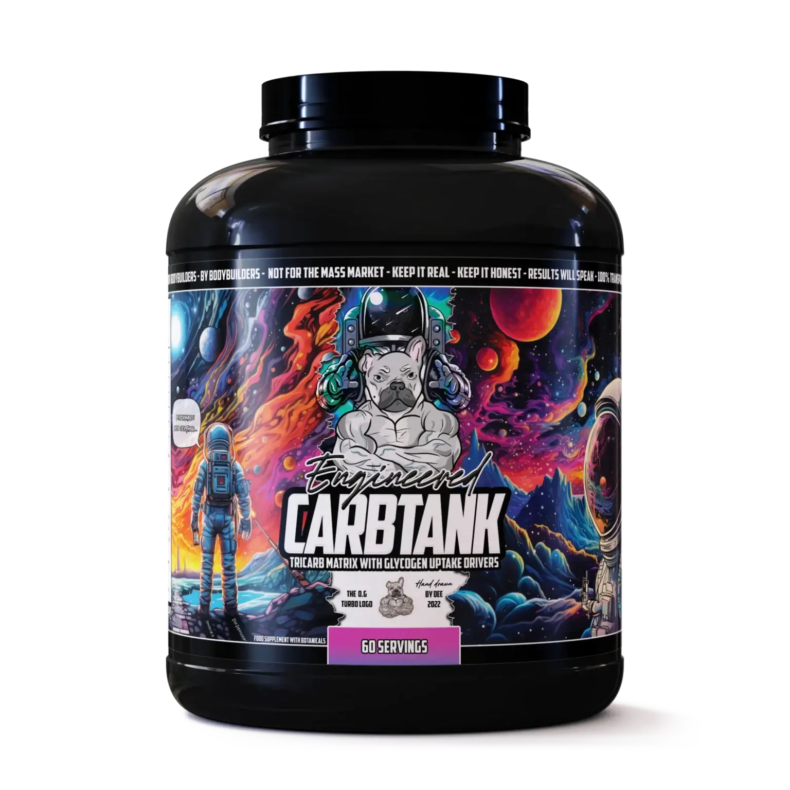 Engineered Muscle - CarbTank 60 Servings 1.3kg – Wolf Supplements