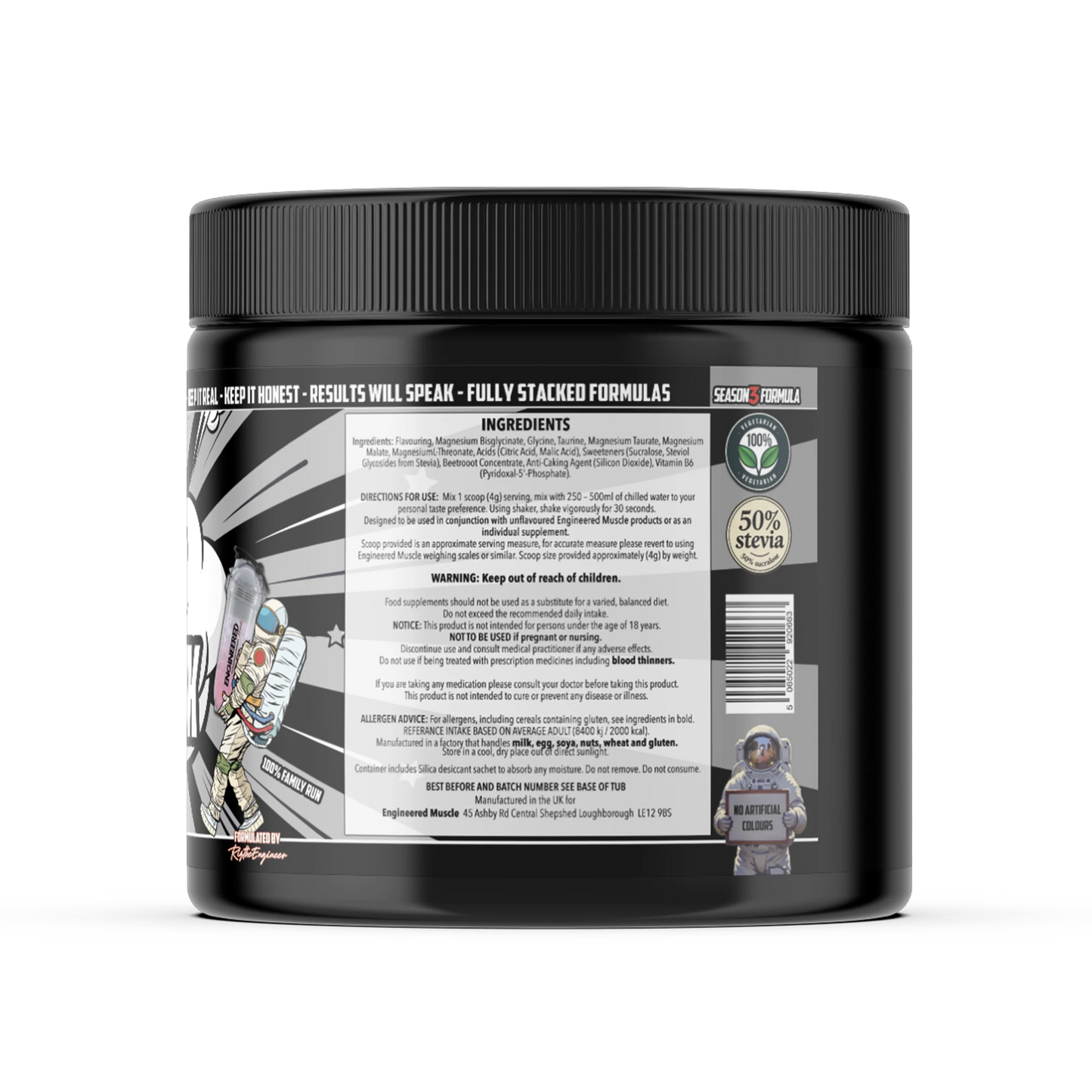 Engineered Muscle MagTank Magnesium Drink - 100 Servings