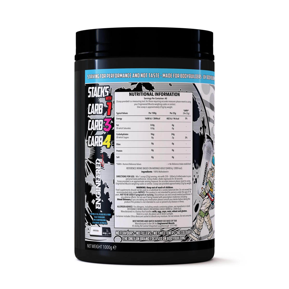 Engineered Muscle Maltodextrin Powder - 40 Servings