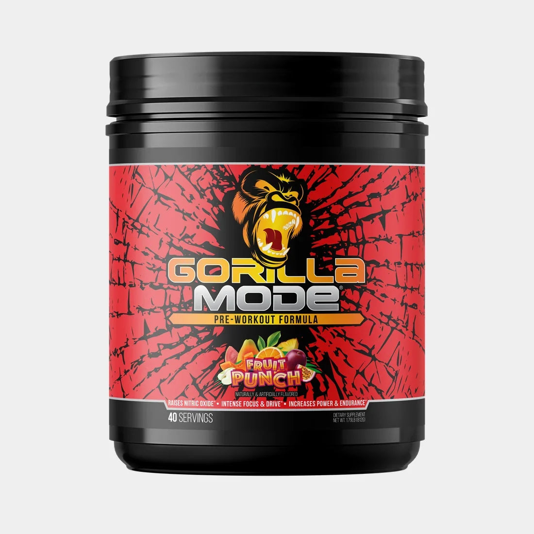 Gorilla Mind Gorilla Mode Pre-Workout - 40 Servings