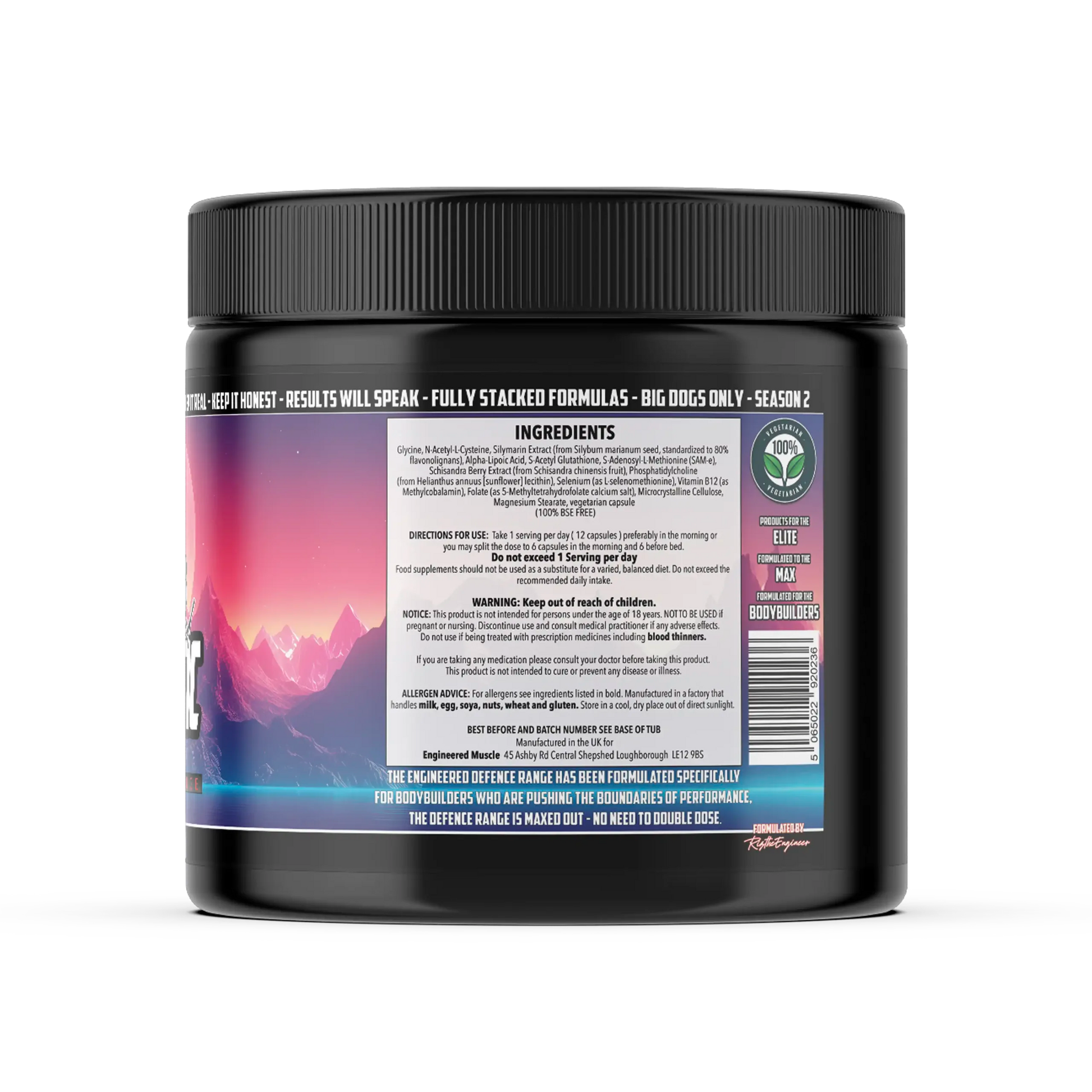 Engineered Muscle - Hepatic 30 Servings Wolf Supplements Engineered Muscle - Hepatic 30 Servings Wolf Supplements