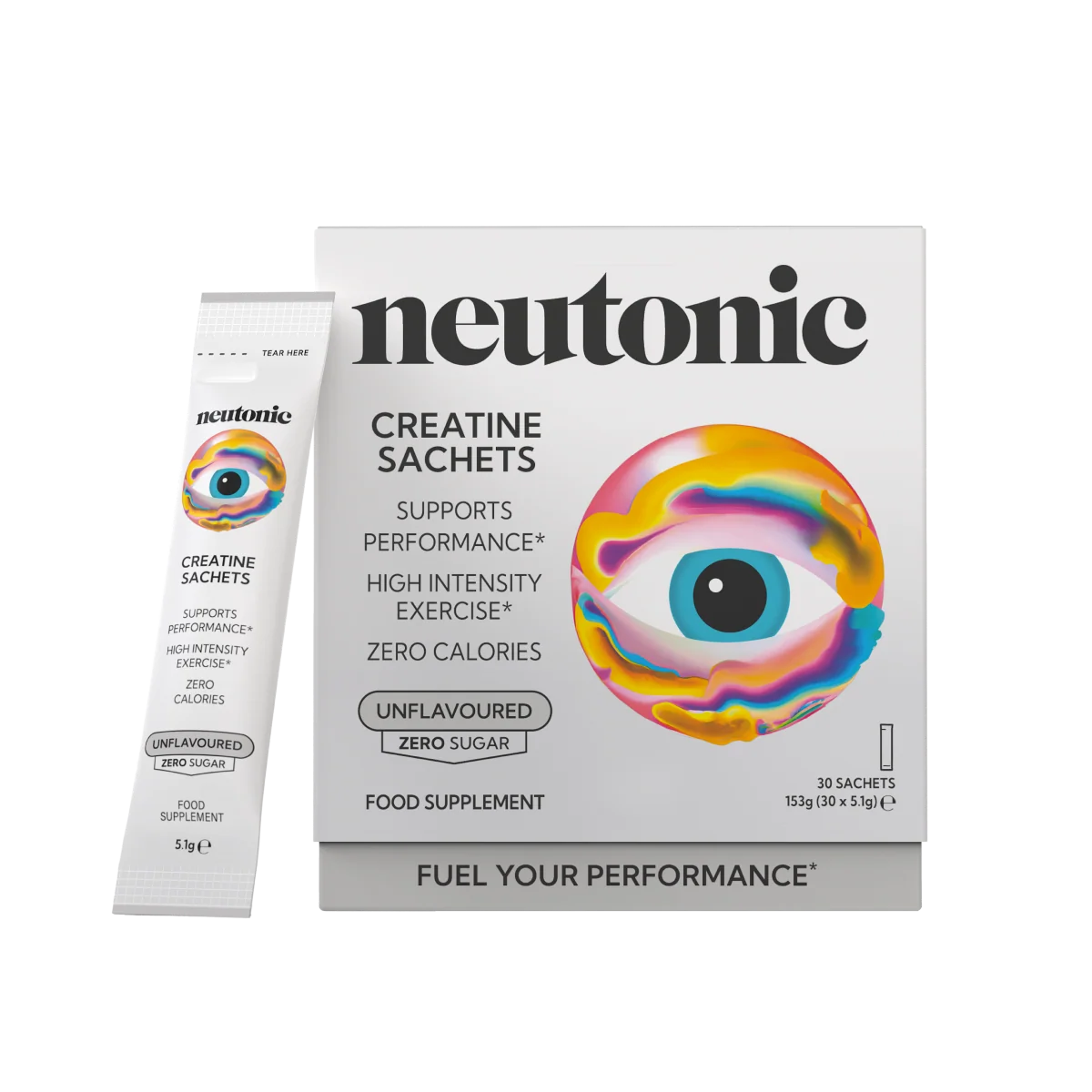 Neutonic Creatine Monohydrate Stick Packs - 30 Pack