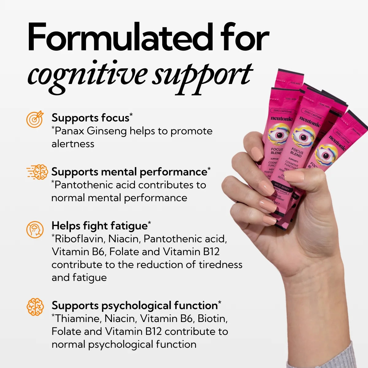 Neutonic Focus Blend - 16 Sachets