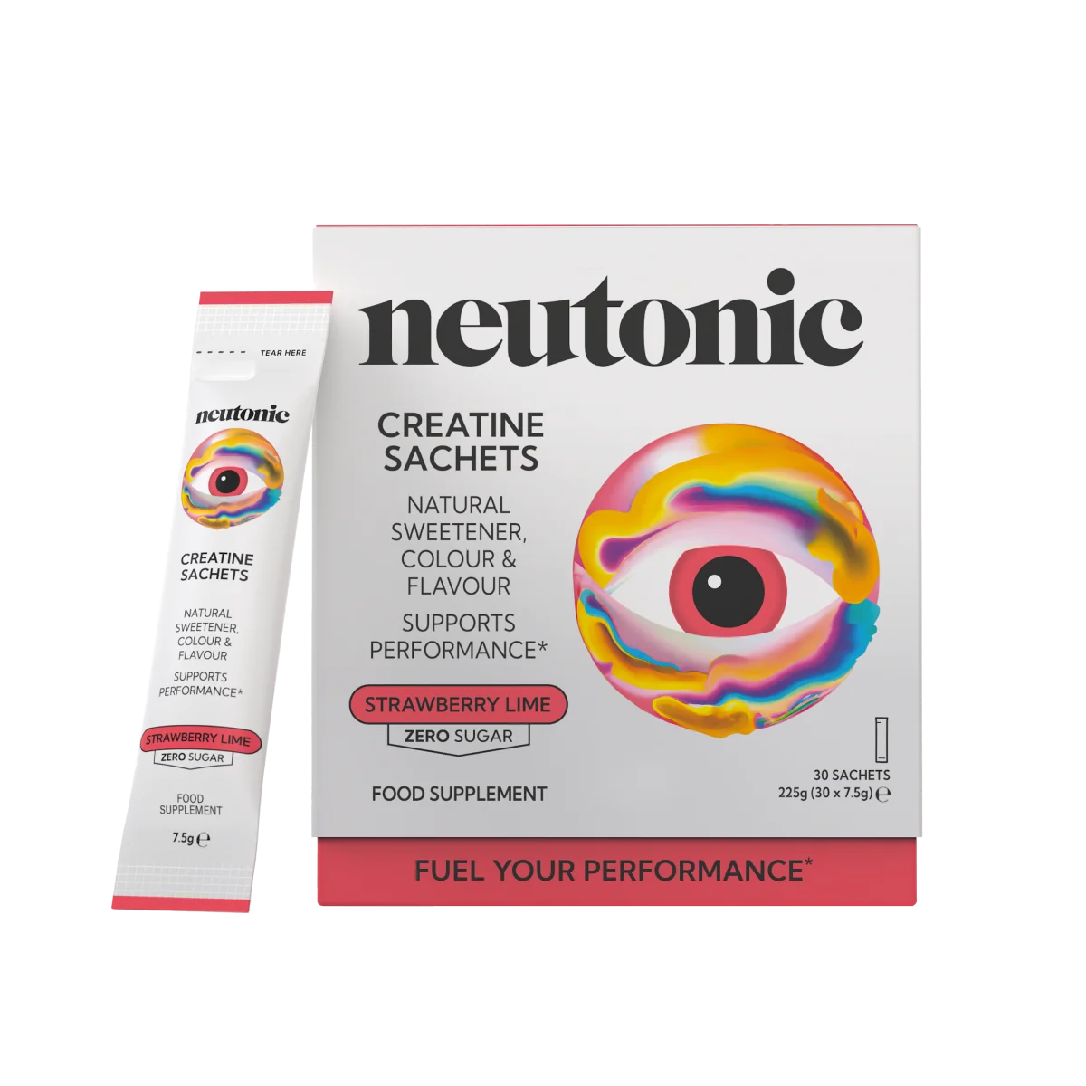 Neutonic Creatine Monohydrate Stick Packs - 30 Pack