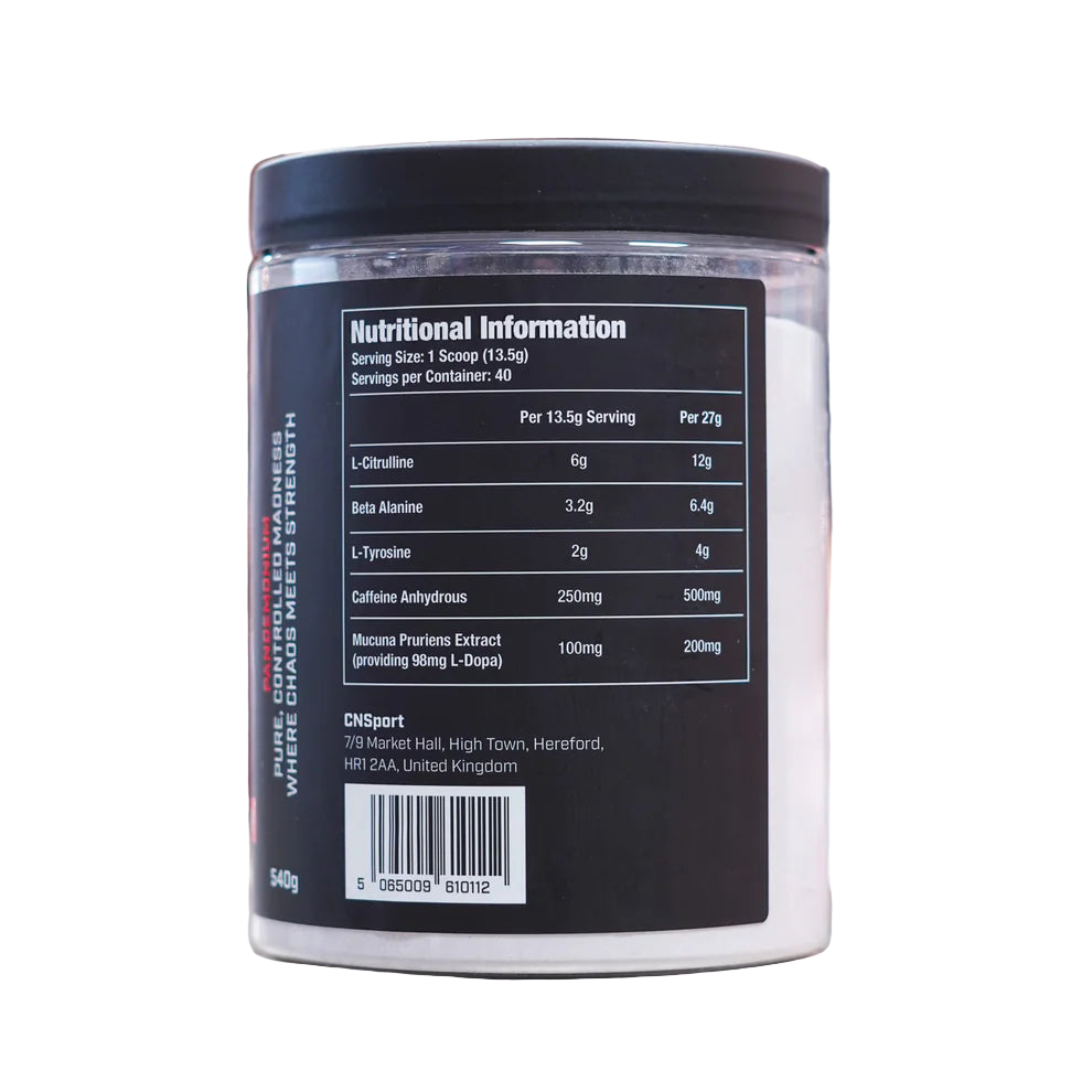 Pandamonium Pre Workout Panel