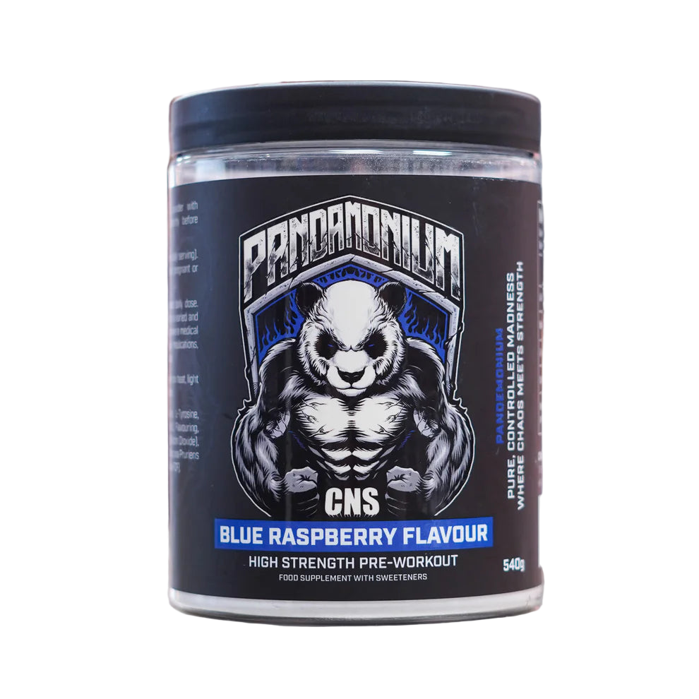 Pandamonium Pre Workout Blue Raspberry