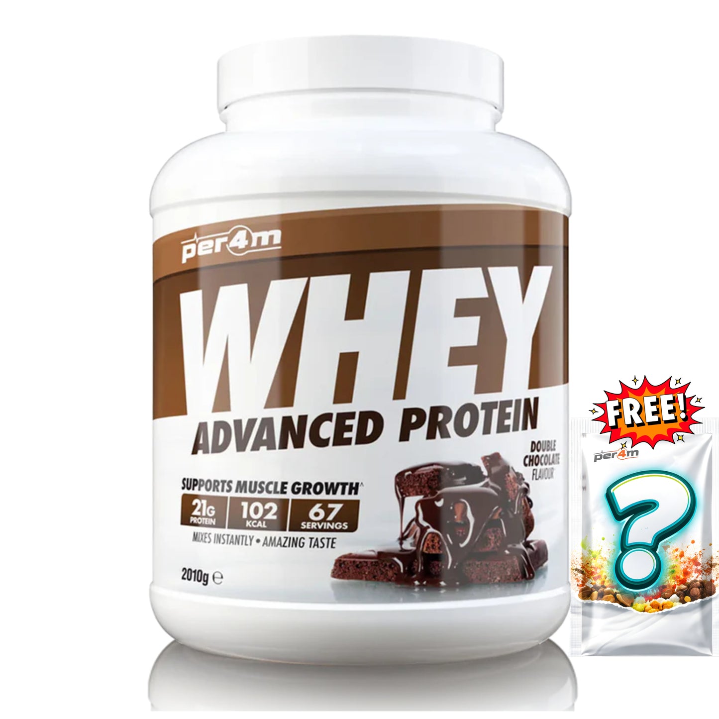 Per4m - Advanced Whey Protein 2.01kg + FREE Mystery Limited Edition Whey Sachet x1