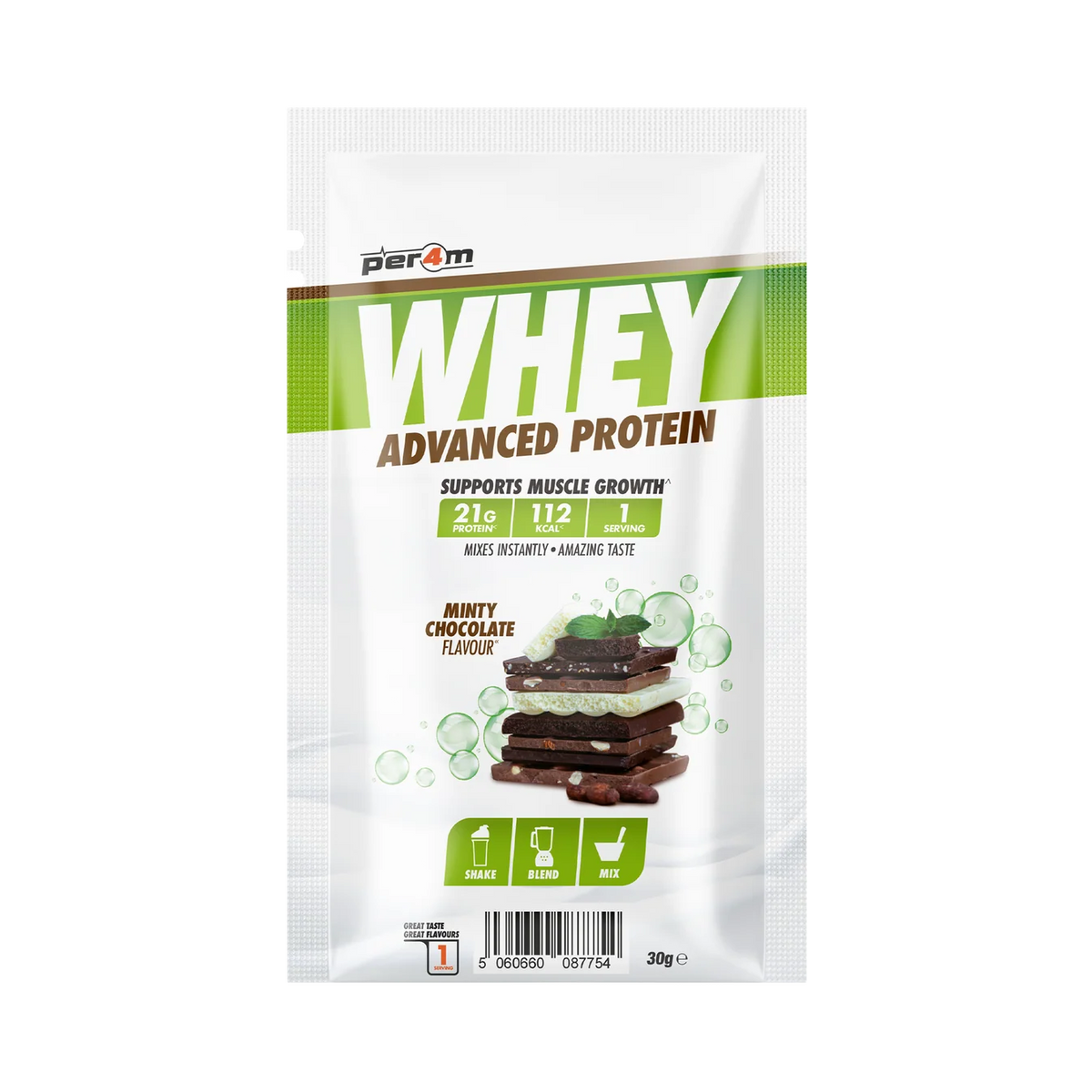 PER4M Whey Protein 30g Sample Sachet - Single Serving