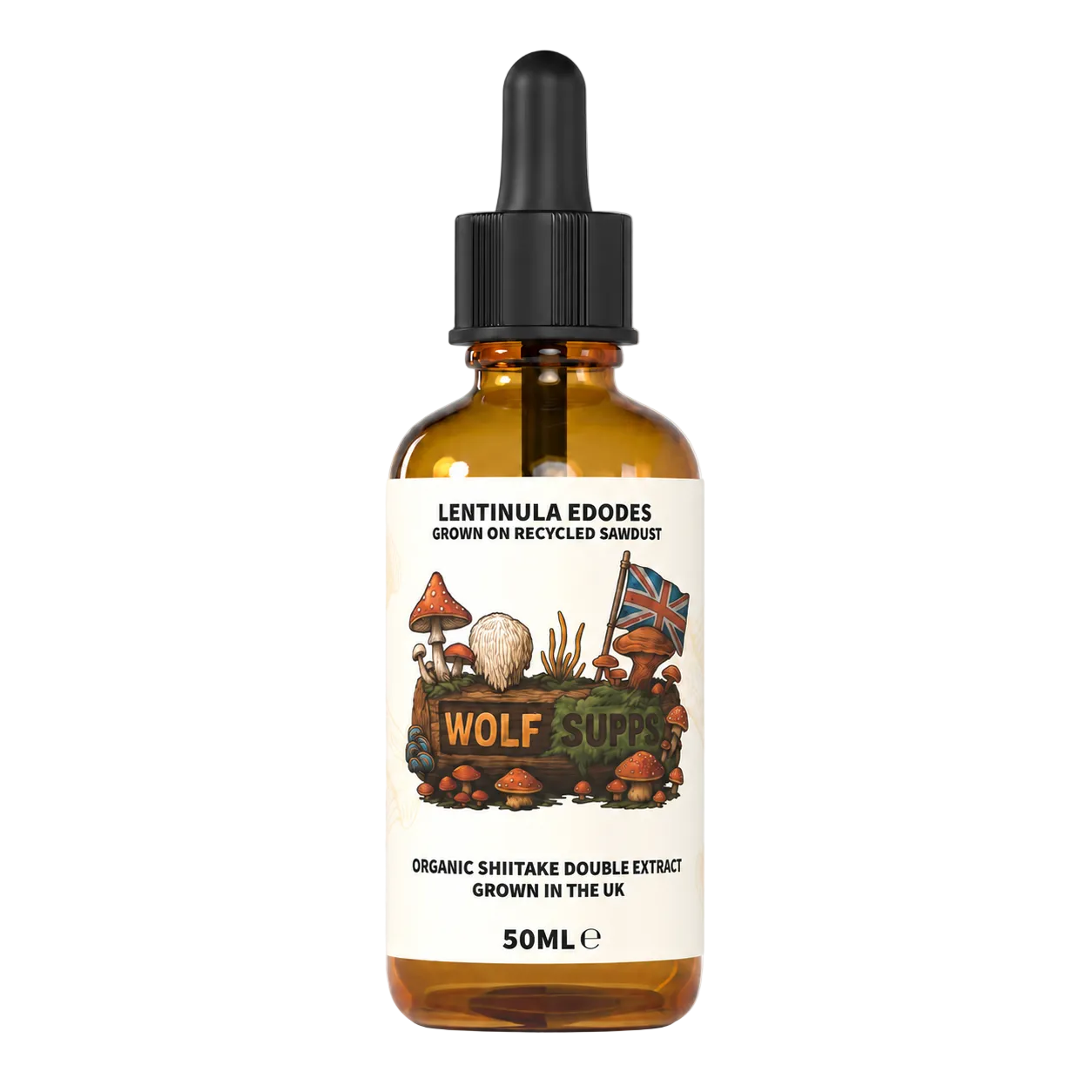 Wolf Supps - Organic Shiitake Mushroom Extract