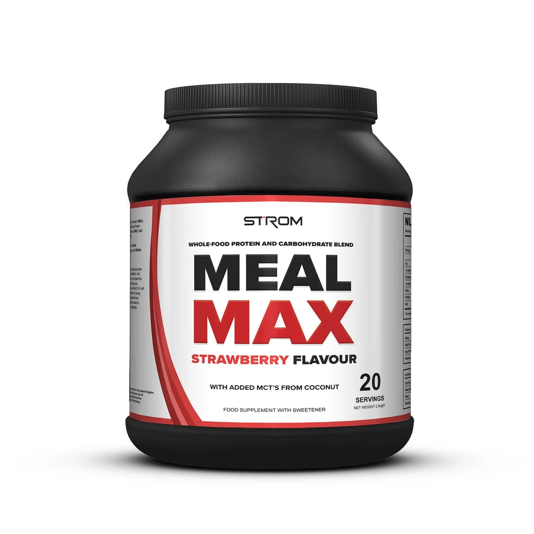 Strom MealMAX 2.5kg - Protein & Carb Blend - 20 Servings