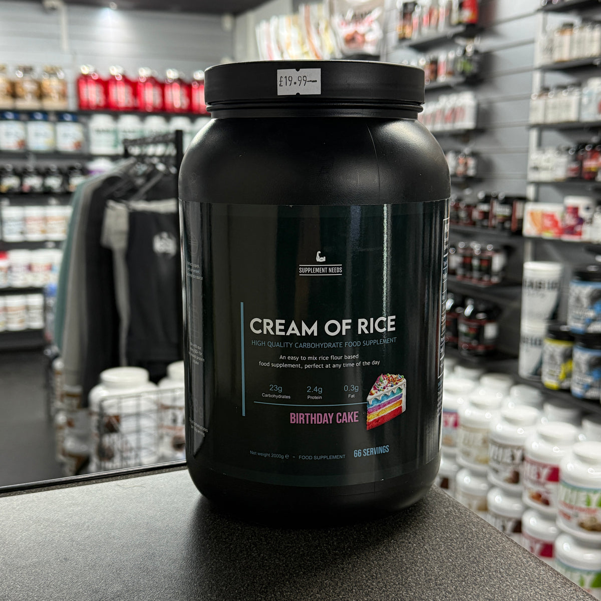 Supplement Needs Cream of Rice 2kg - 66 Servings