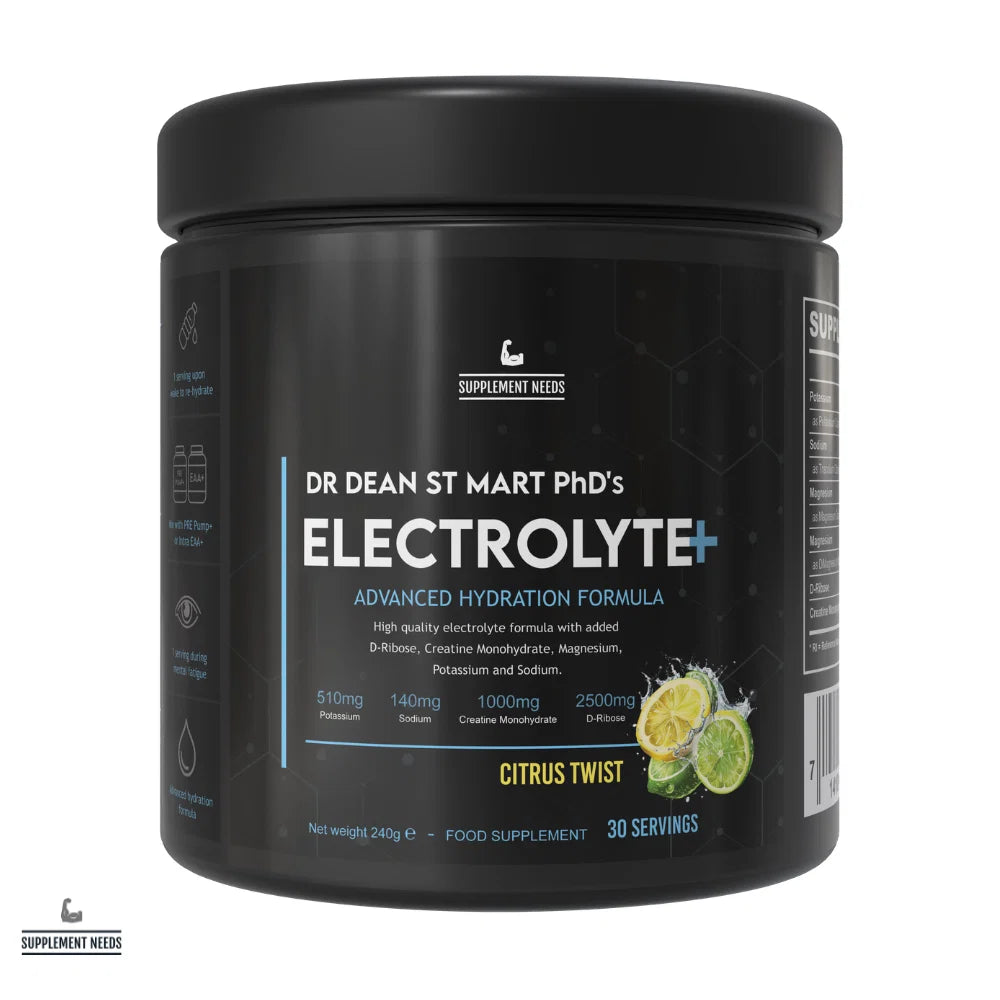 Supplement Needs Electrolyte+ Hydration Powder - 30 Servings