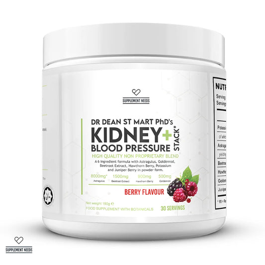 Supplement Needs Kidney & Blood Pressure Stack Powder - 30 Servings
