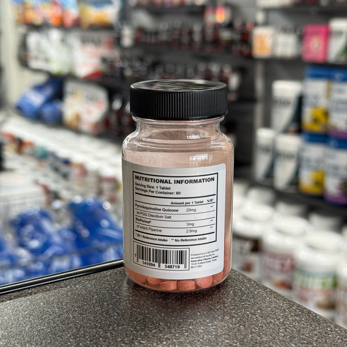 Supplement Needs PQQ 20mg + BioPerine® - 60 Tablets