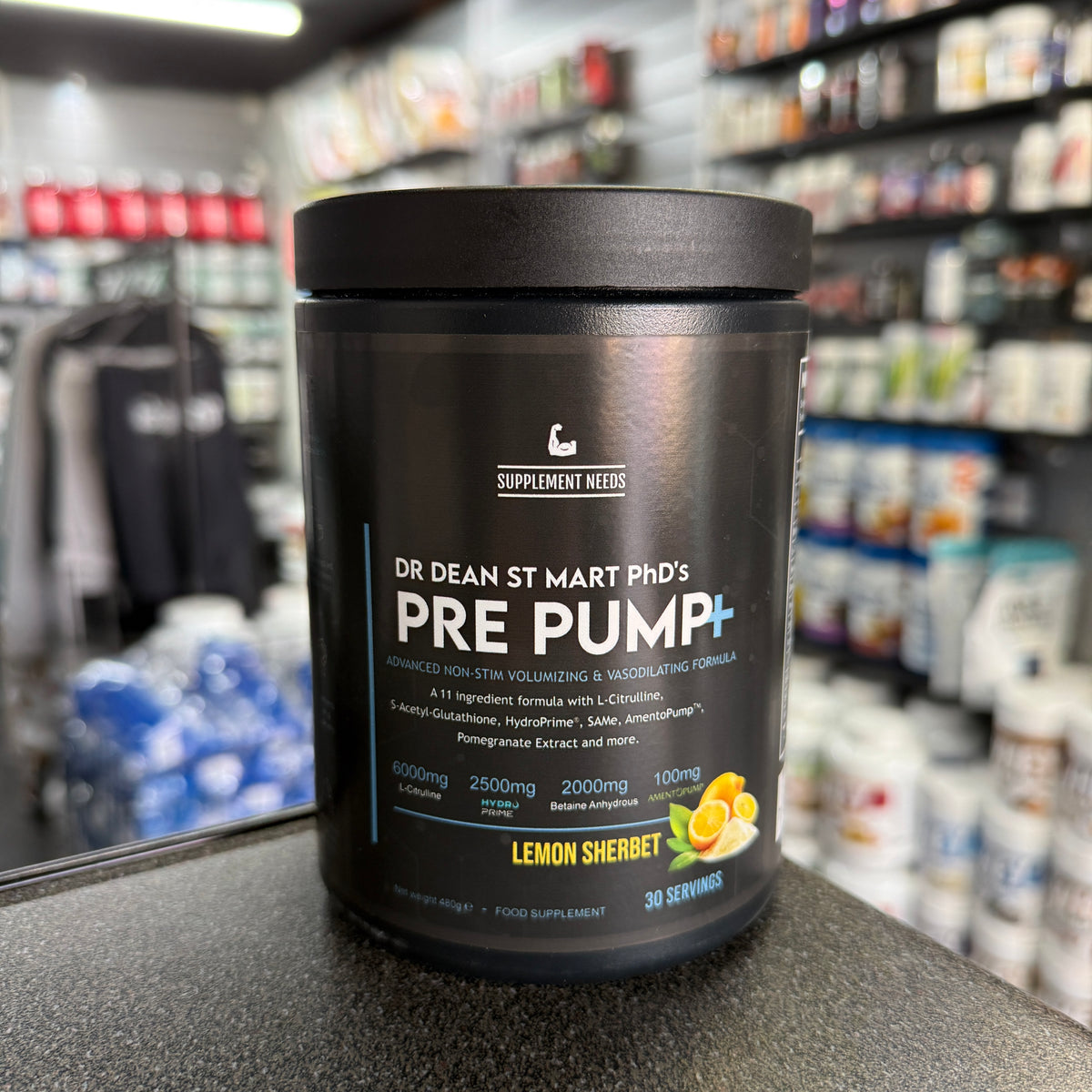 Supplement Needs PRE Pump+ Stim-Free Pre-Workout - 30 Servings