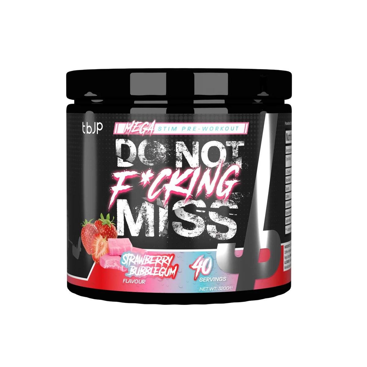 tbJP DNFM High-Stim Pre-Workout – 20/40 Servings