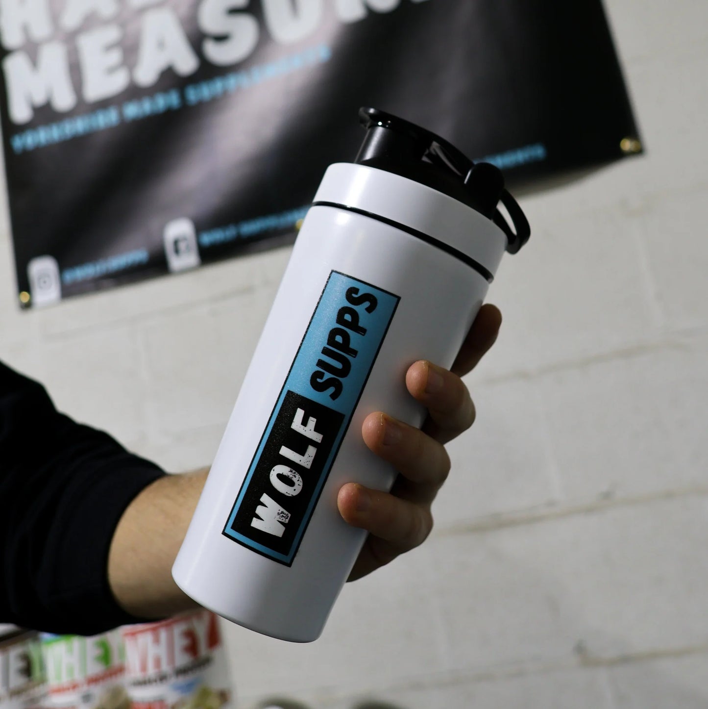 Wolf Supps - Premium Steel Shaker