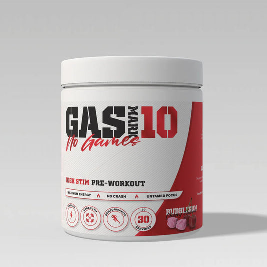 Gas Mark 10 - No Games Pre Workout (Stim Only)