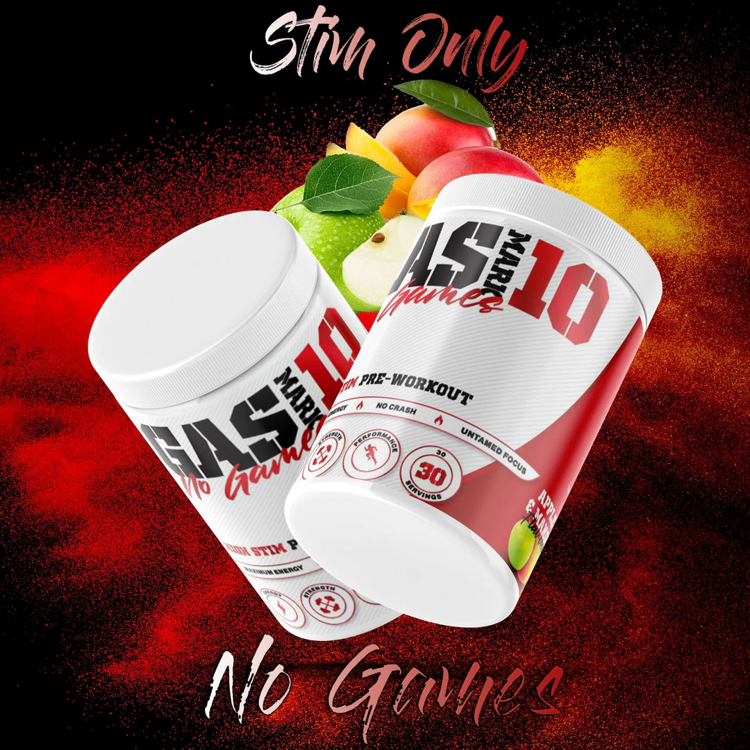 Gas Mark 10 - No Games Pre Workout (Stim Only)