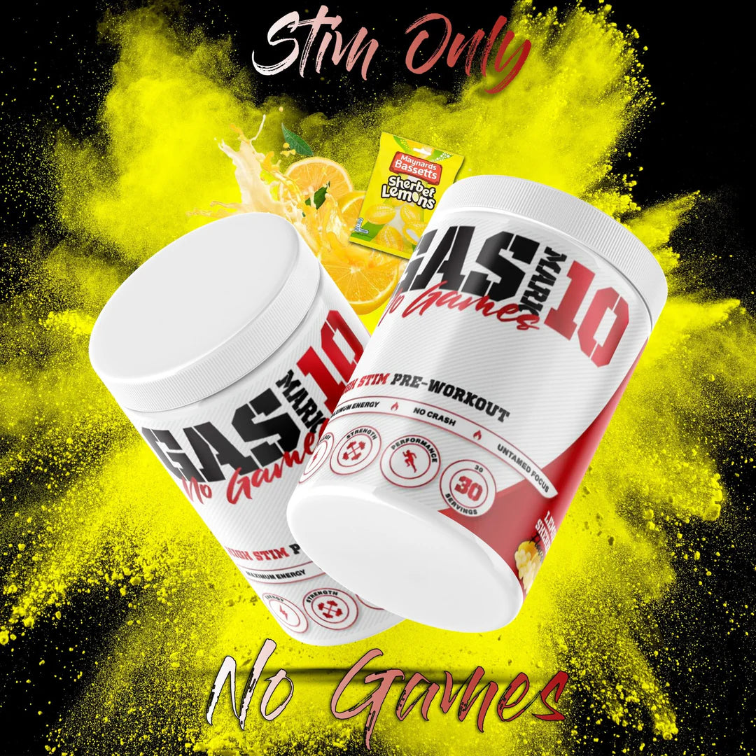 Gas Mark 10 - No Games Pre Workout (Stim Only)