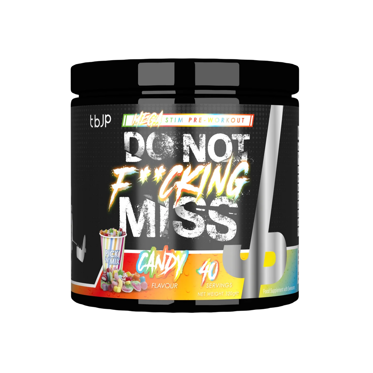 tbJP DNFM High-Stim Pre-Workout – 20/40 Servings