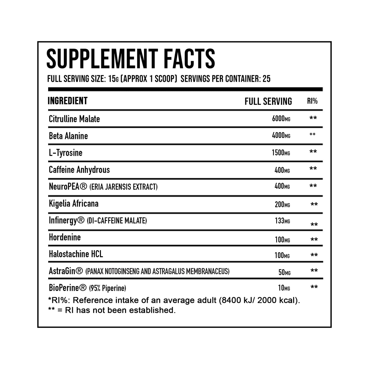 DNA Sports - H8 25 Servings